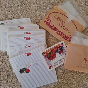 1 lot/bundle of Vintage Recipie savers